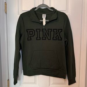 PINK Women’s Quarter Zip Sweatshirt